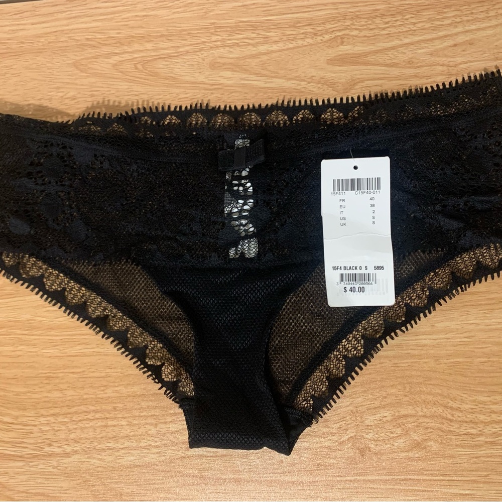 Chantelle Black Lace Panties